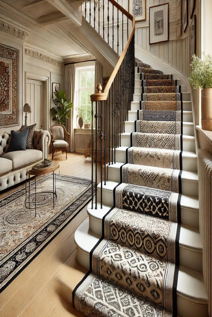  Add a Stylish Stair Runner