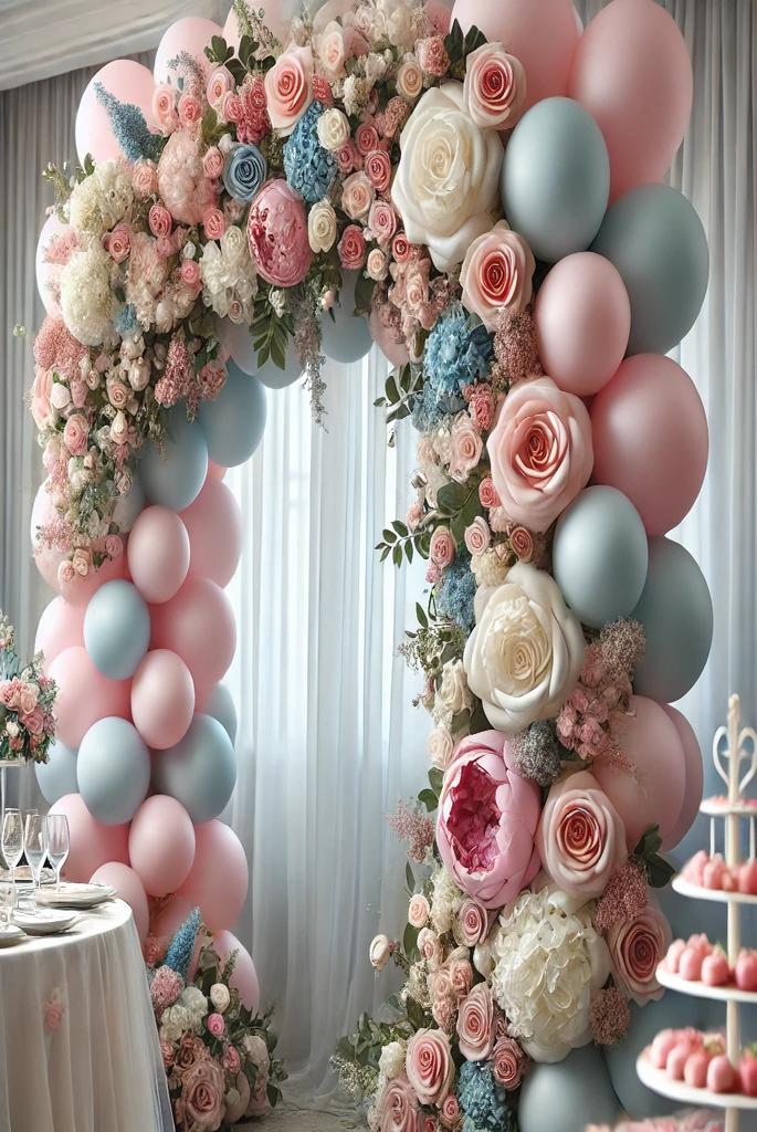 Blooming Balloon Arch