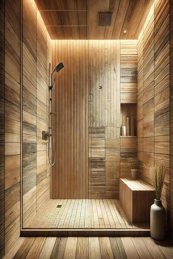 Wood-Look Tiles for a Natural Feel