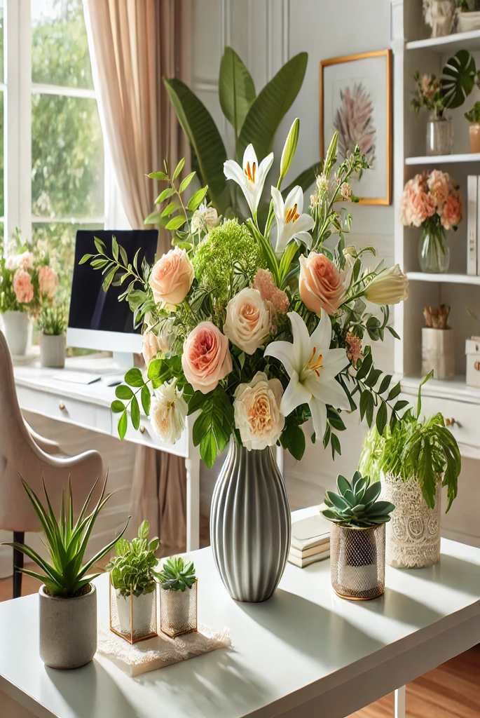 Floral Arrangements and Greenery