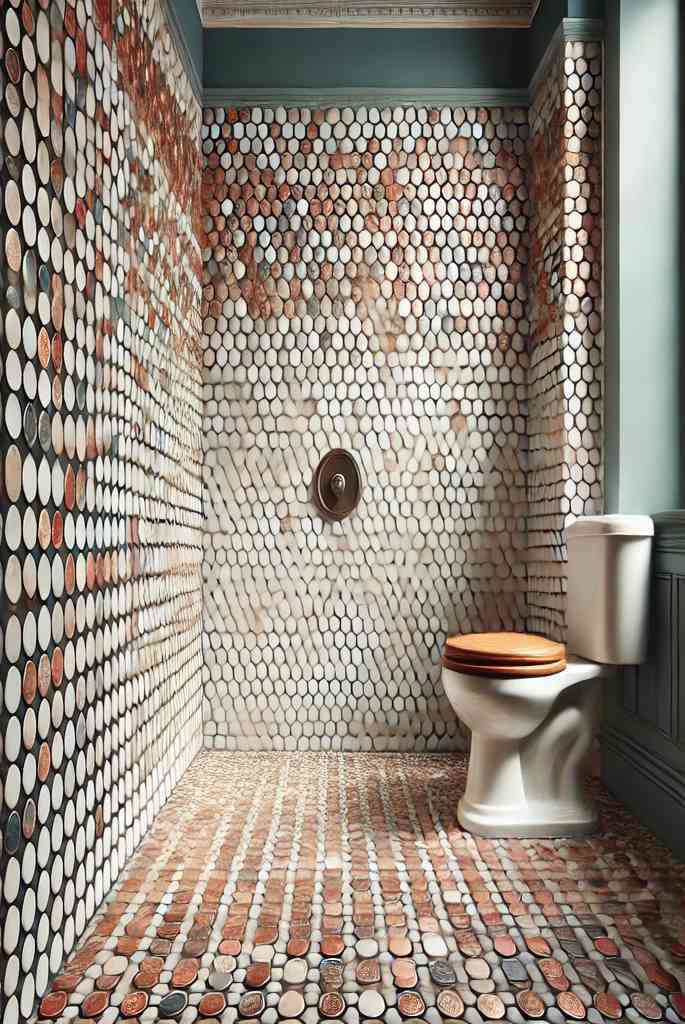 Penny Tiles for Vintage Charm