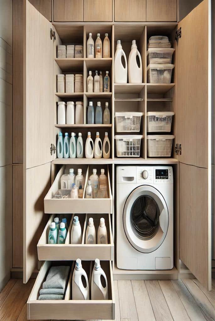  Pull-out Shelving for Compact Spaces