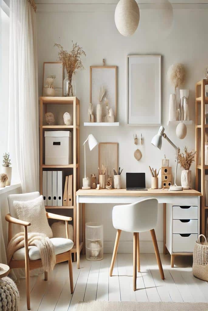 Minimalist Scandinavian-Inspired Workspace