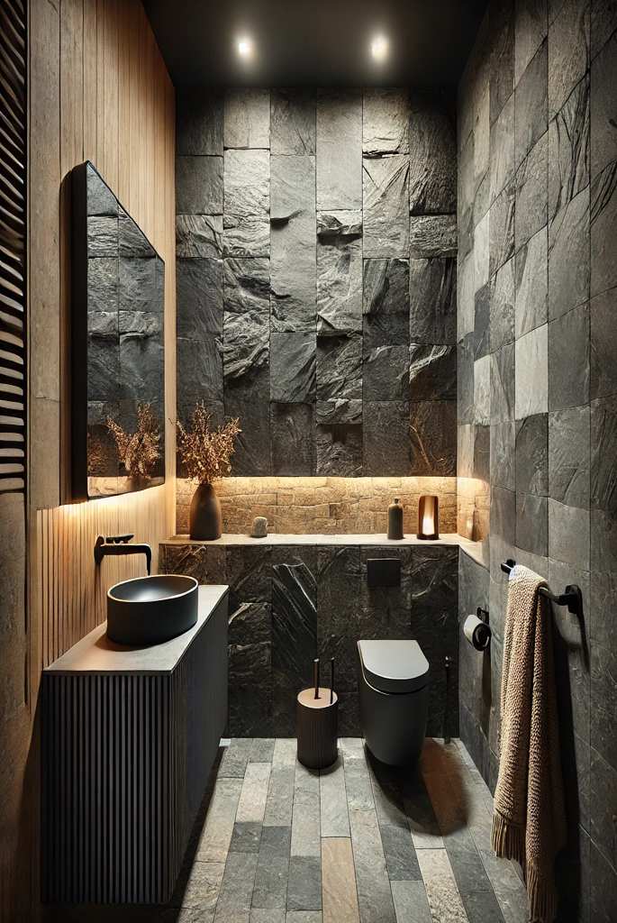 Slate Tiles for a Bold Statement