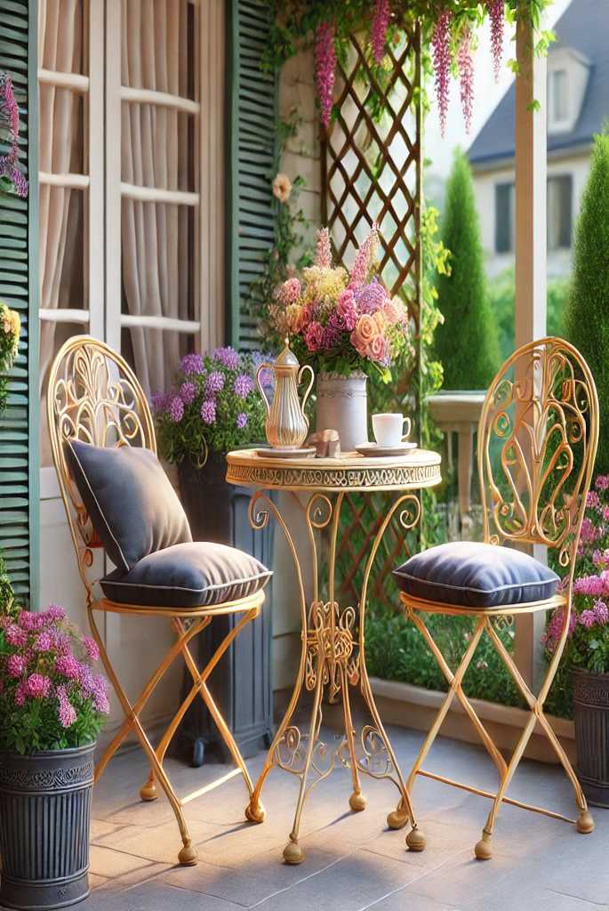 Charming Bistro Set Corner