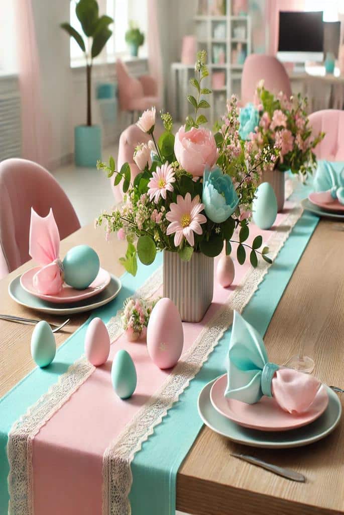 Pastel Table Runners