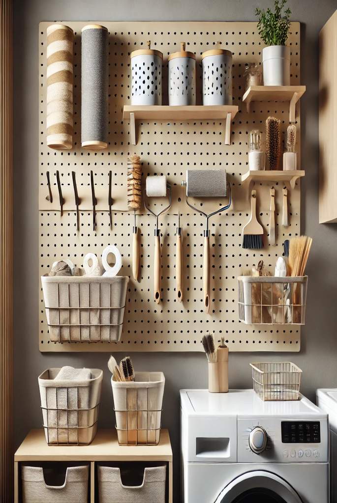 Pegboard Storage System