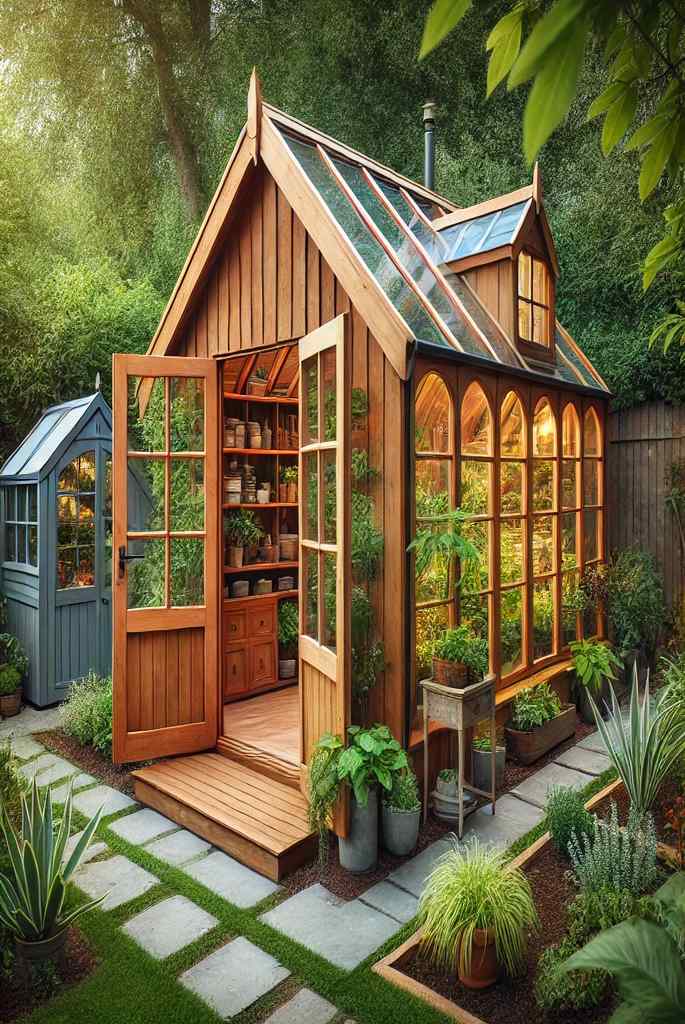  Garden Shed Greenhouse