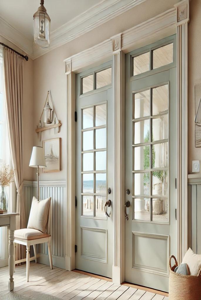  Coastal-Style Double Doors