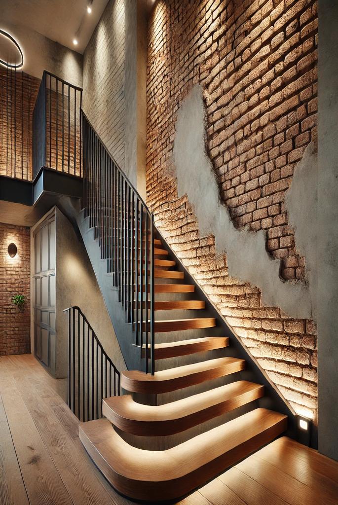 Use Exposed Brick for a Rustic Look