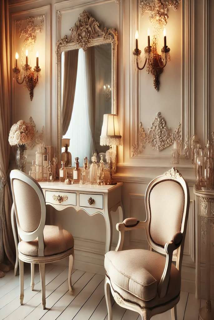  Parisian Chic Inspired Dressing Rooms