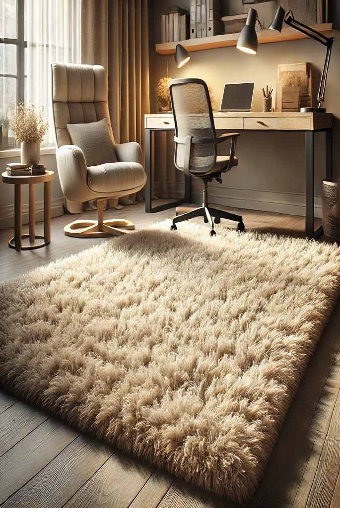 Plush Shag Rugs for Coziness