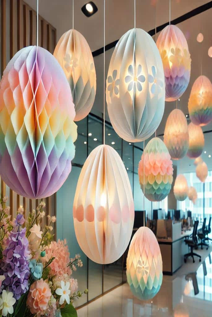 Easter Egg Paper Lanterns