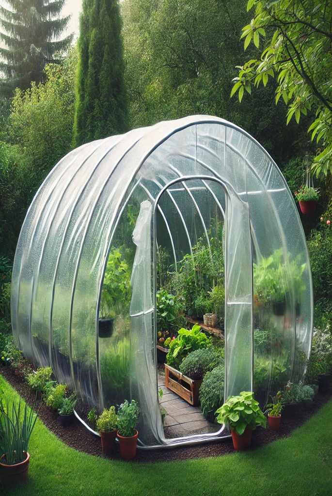 Portable Hoop Greenhouse