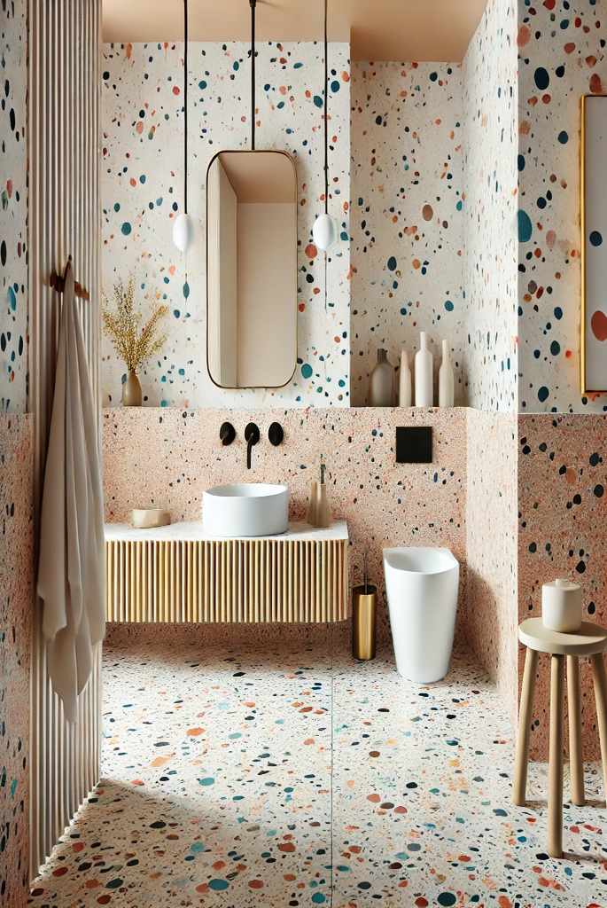 Terrazzo Tiles for a Trendy Look