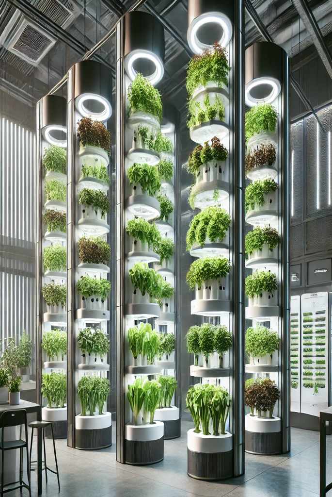 Vertical Hydroponic Greenhouse