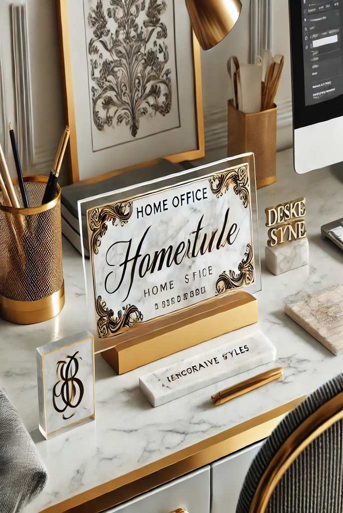 Personalized Nameplate or Desk Sign