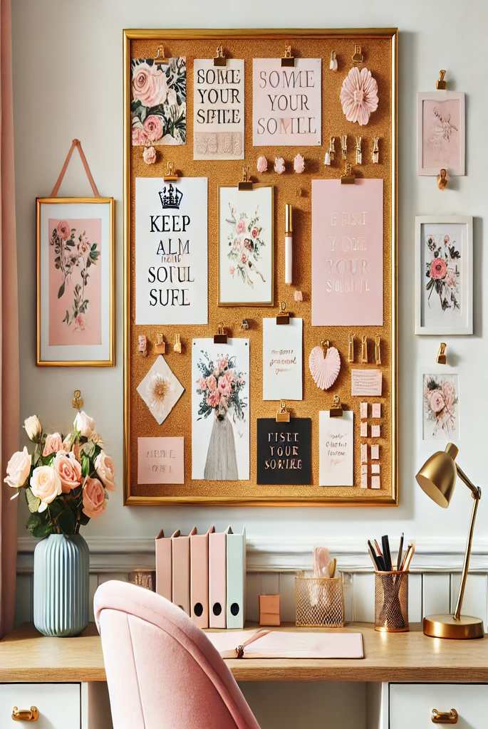 Feminine Vision Board for Inspiration