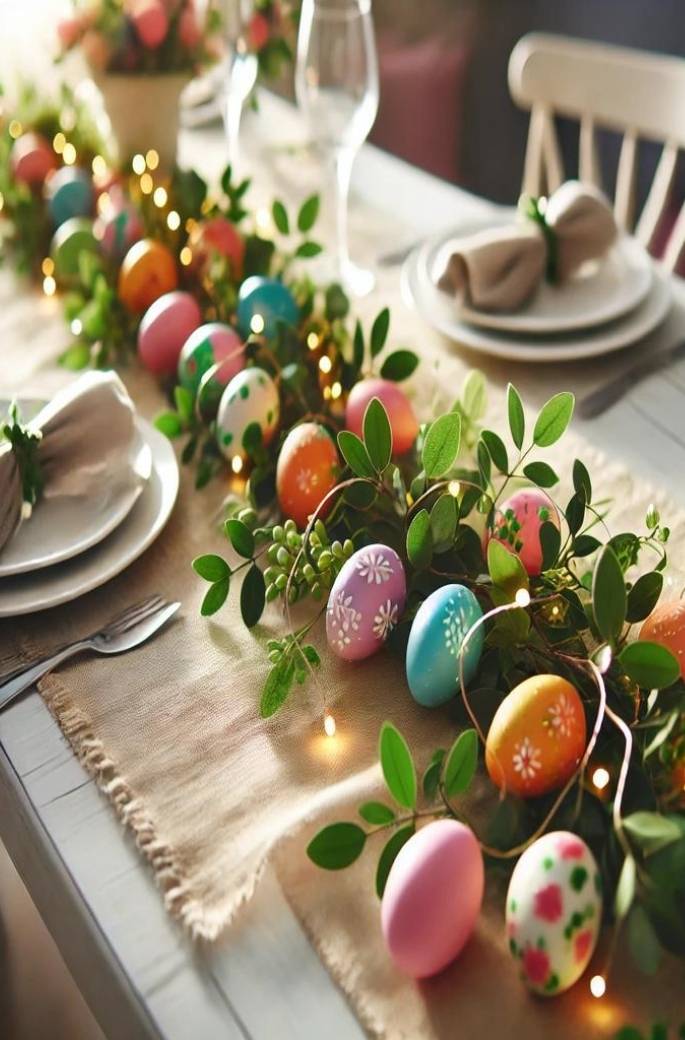 Easter Egg Garland