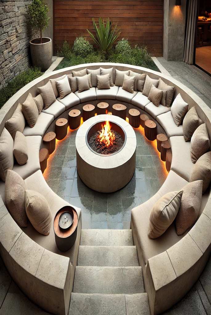 Sunken Conversation Pit