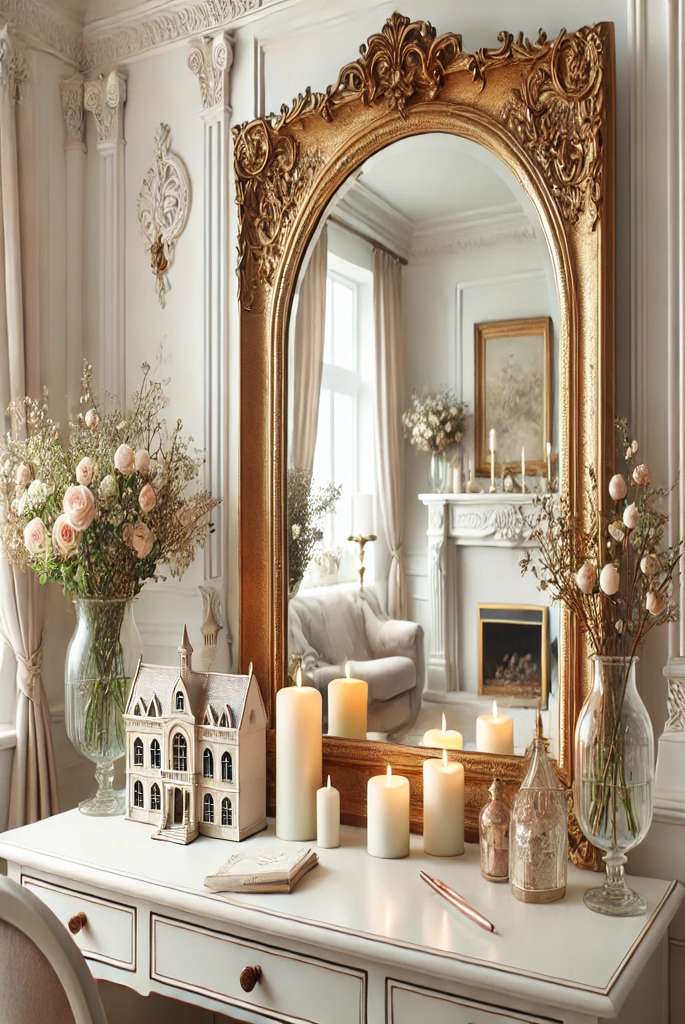 Vintage Mirrors for a Bright Look