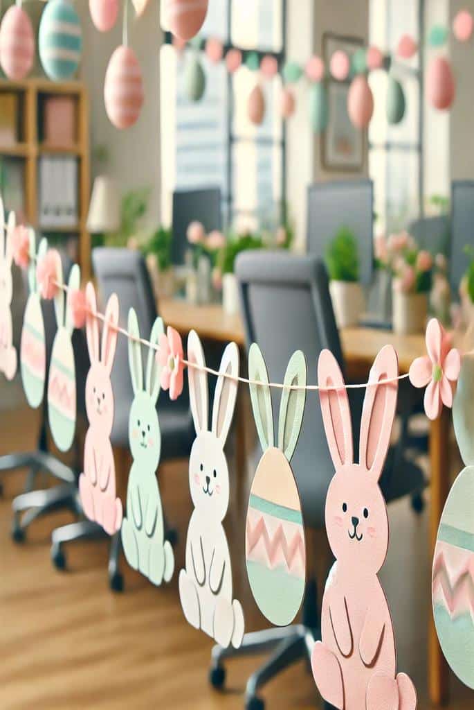 DIY Bunny Paper Chains