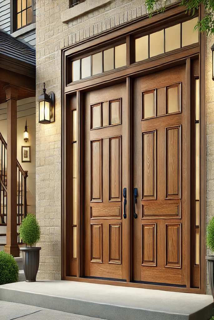 Fiberglass Double Doors