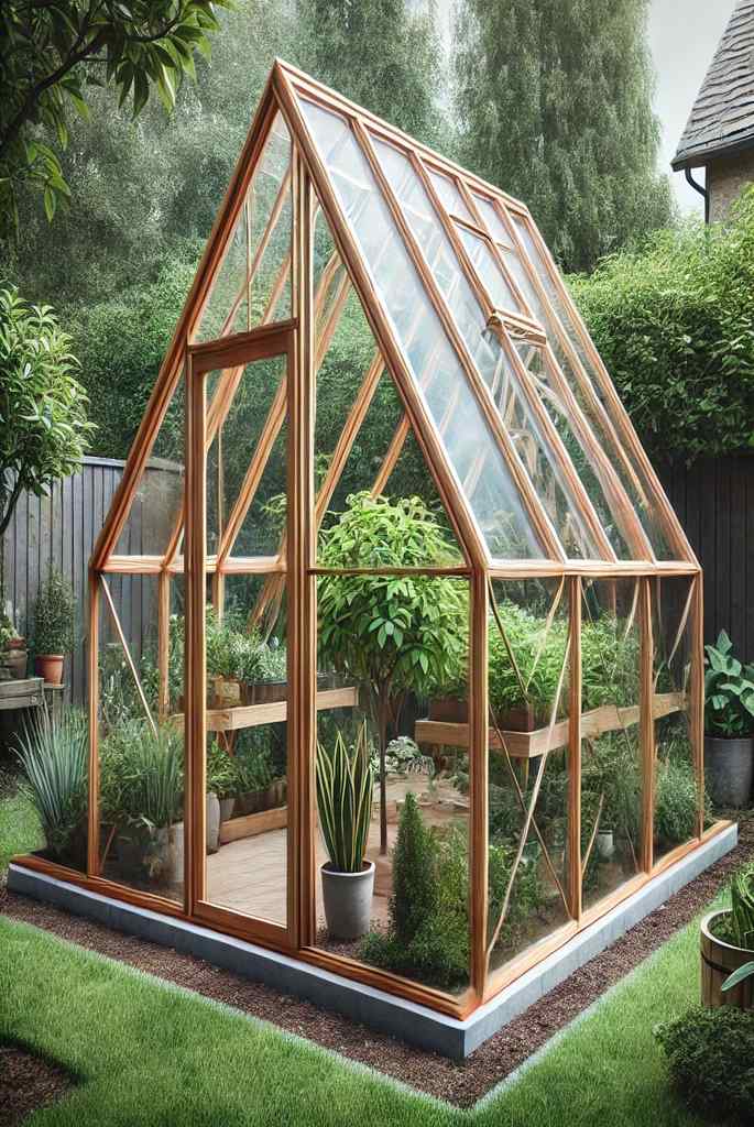 A-Frame Greenhouse