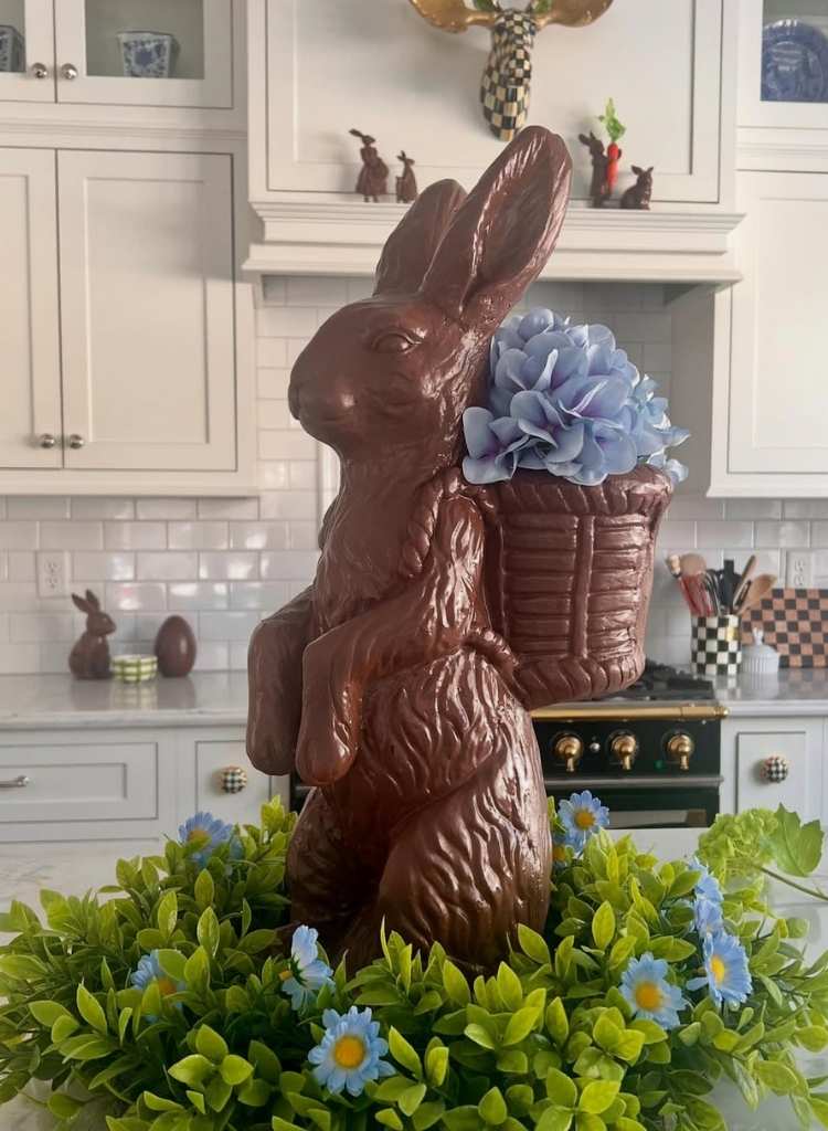 Chocolate Bunny Centerpiece