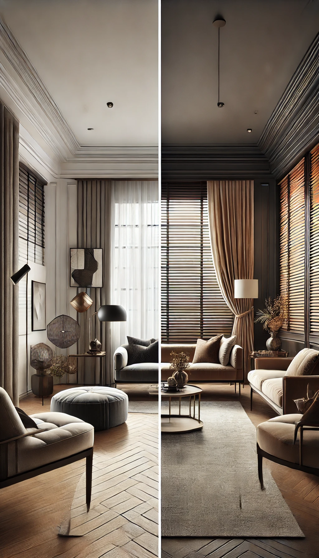 Contemporary blinds