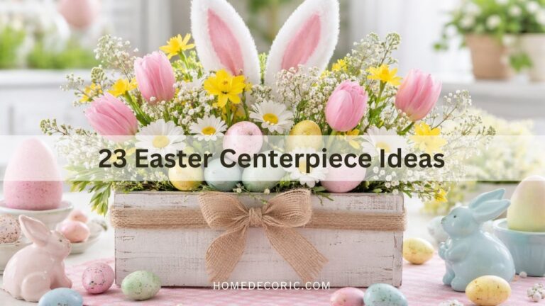 23 Easter Centerpiece Ideas That Will Brighten Your Spring Table