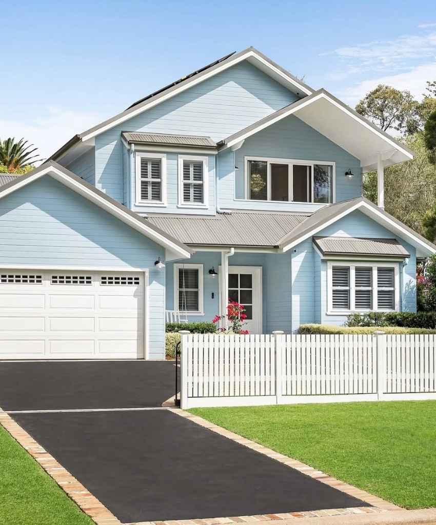 Light Navy Coastal Home