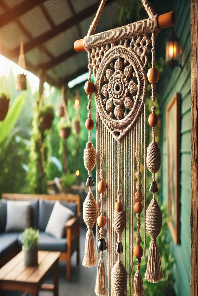 Macrame Wind Chimes