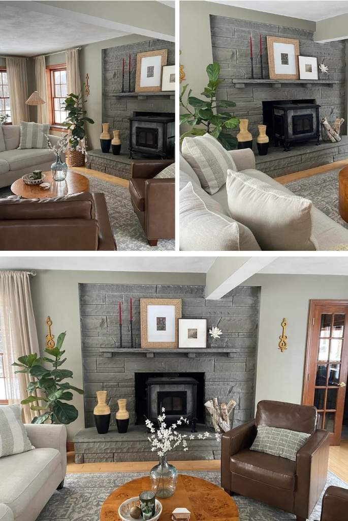 Minimal Spring Mantel Refresh