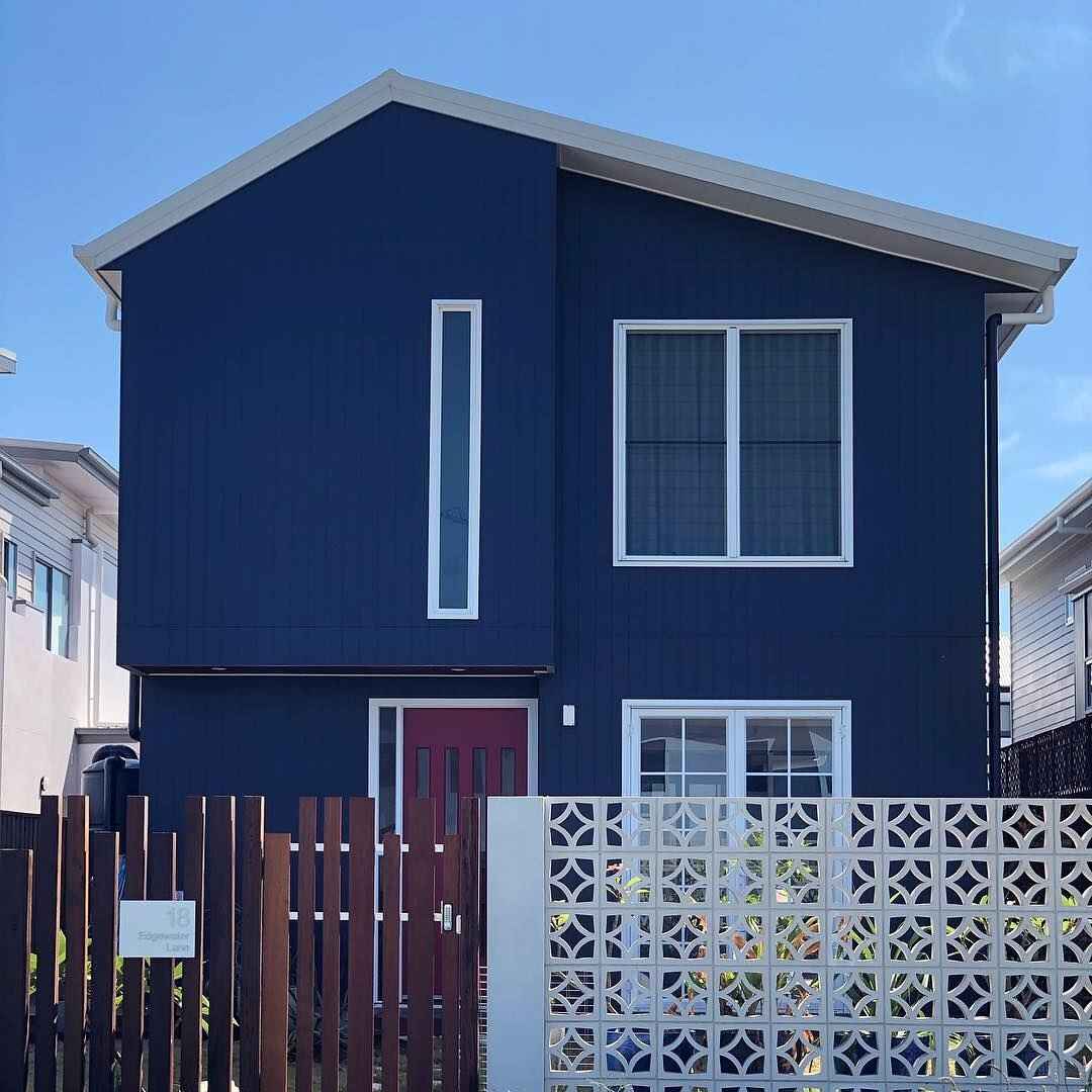 Minimalist Navy Modern Home