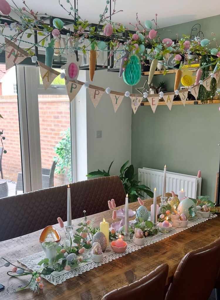 Overhead Easter Garland