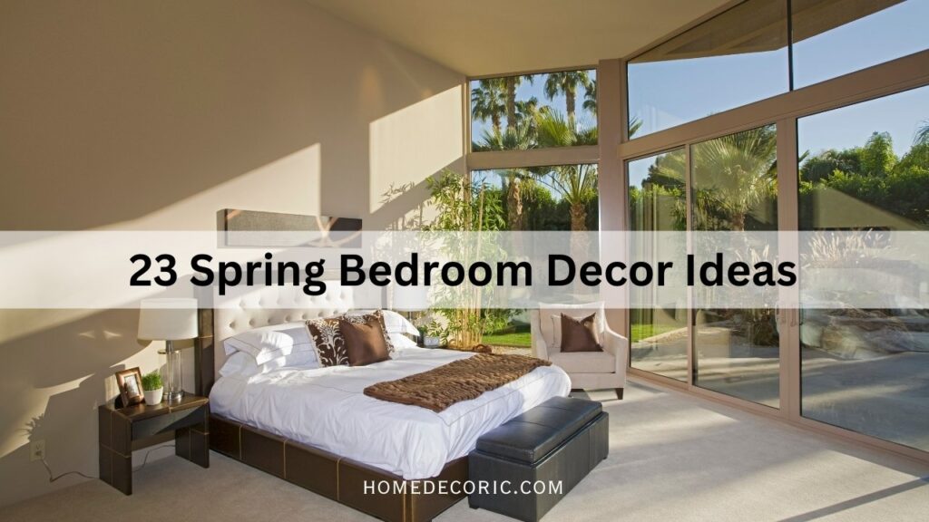 23 Fresh Spring Bedroom Decorating Ideas to Brighten Space