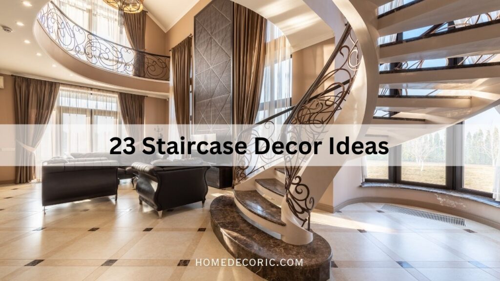 23 Stylish Staircase Decor Ideas to Elevate Your Home