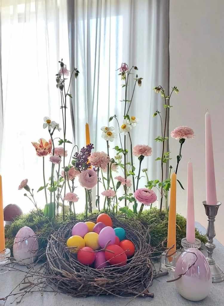 Wildflower Nest Spring Centerpiece