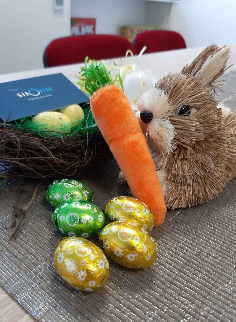 charming Easter display