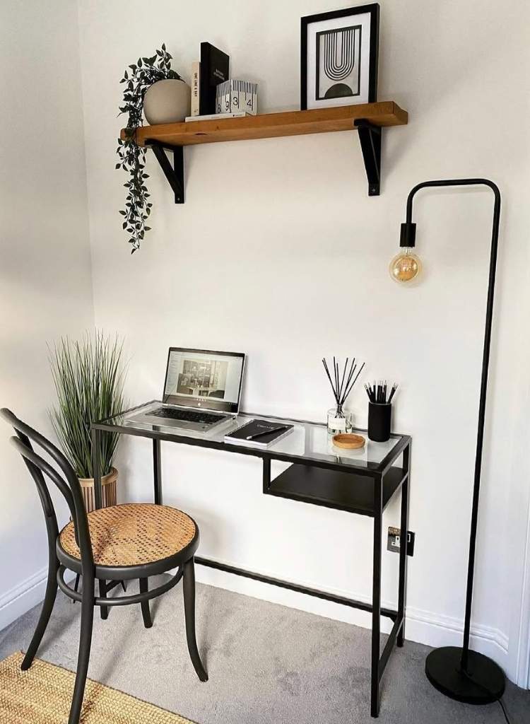 minimalist workspace