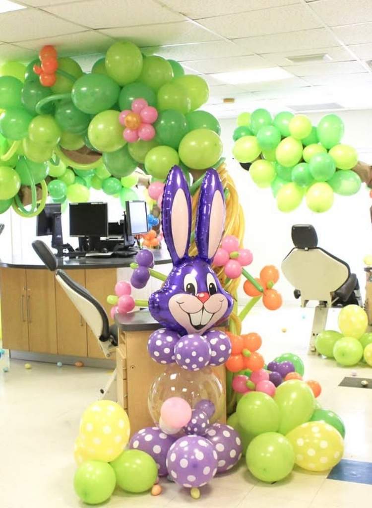 playful Easter balloon