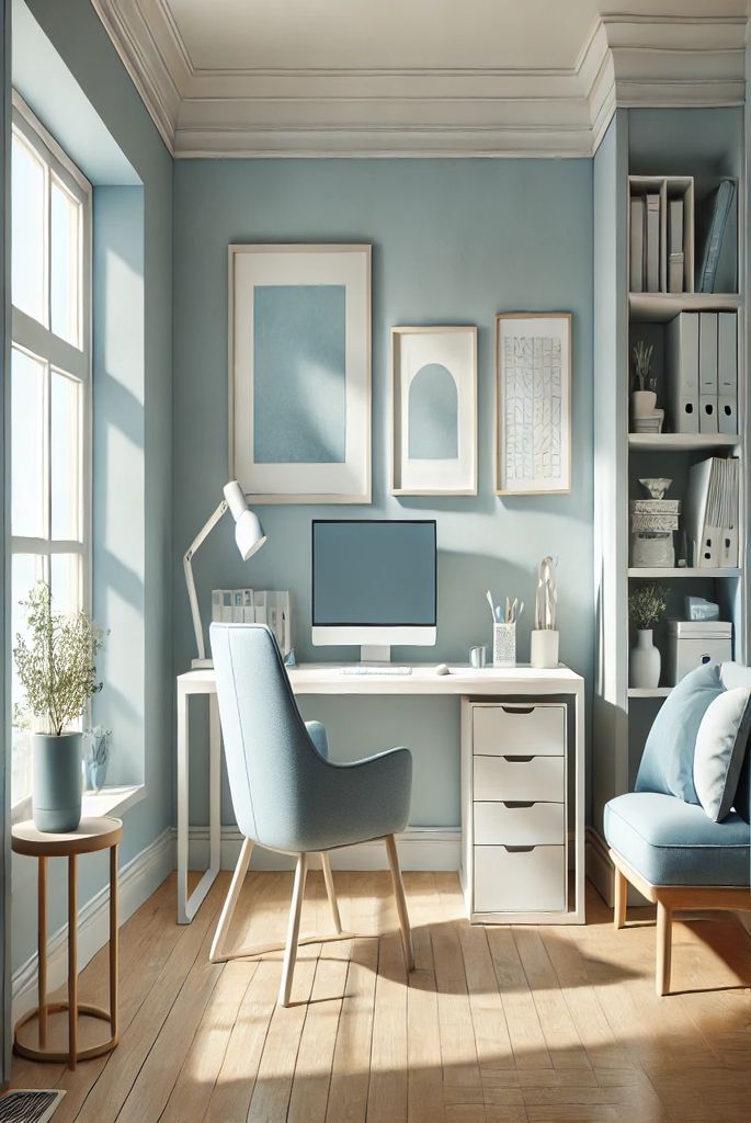 Calm Your Mind with Soft Blue