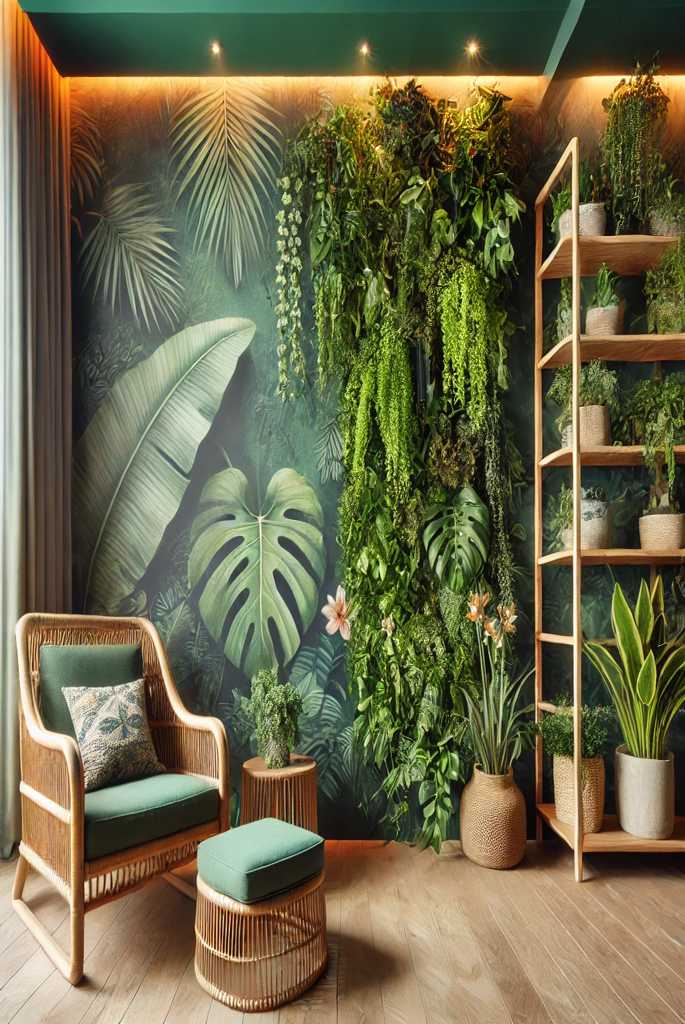 Create a Green Feature Wall