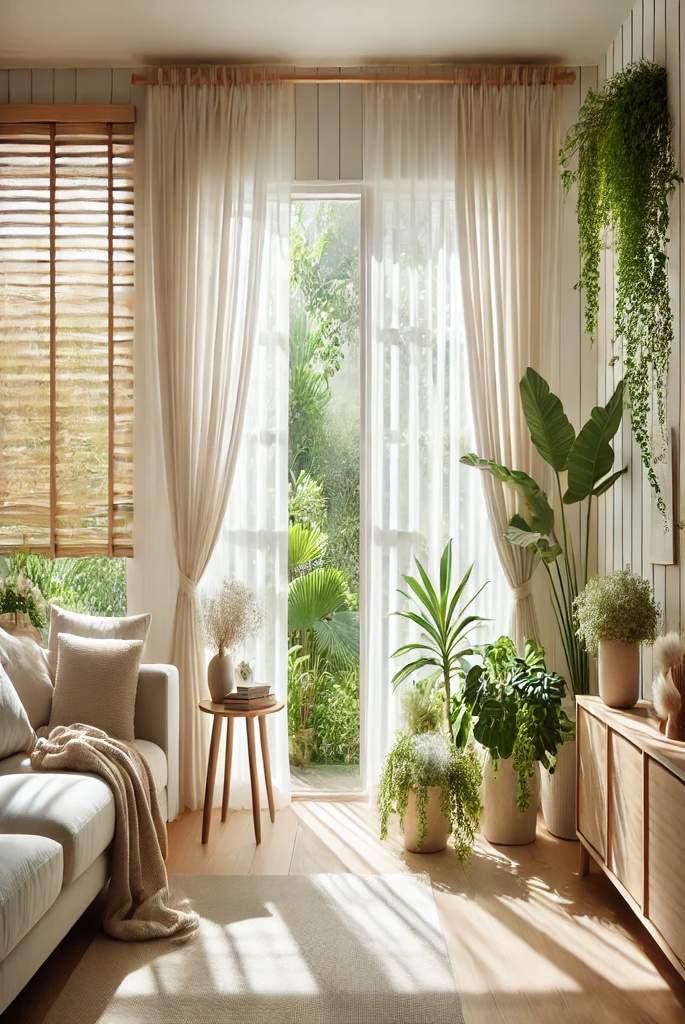 Sheer Curtains for Natural Light