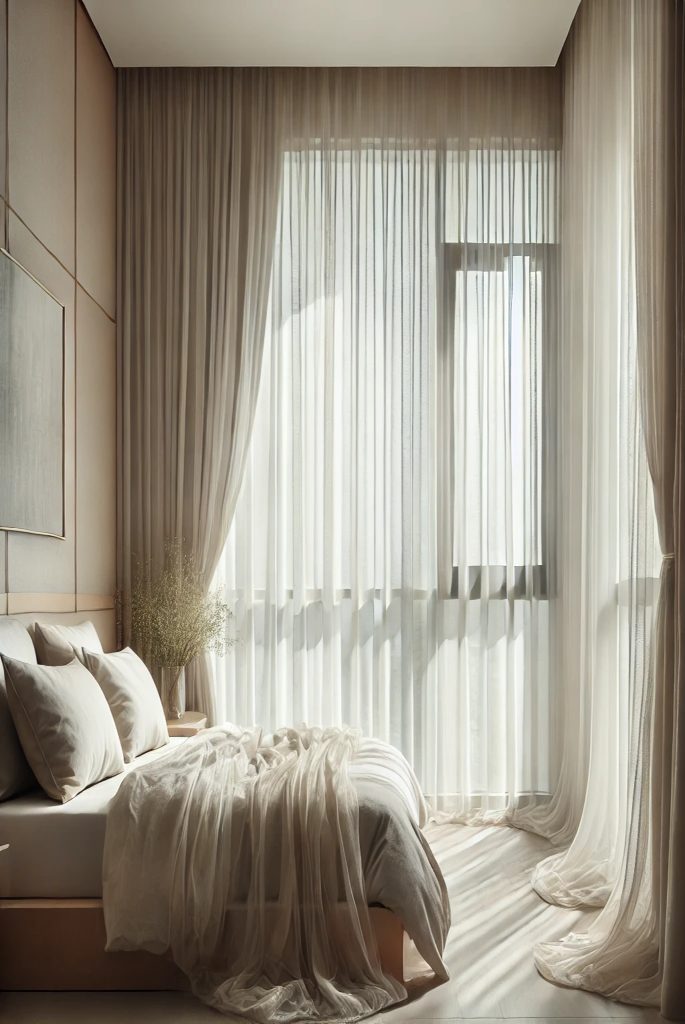 Opt for Sheer Curtains