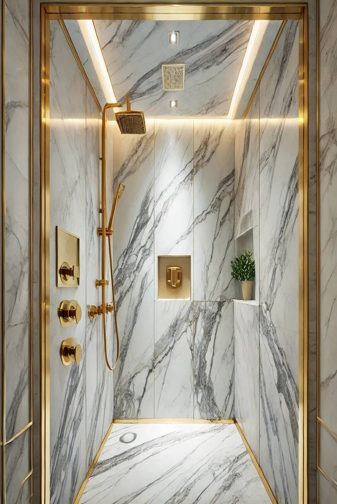 Marble Shower Walls 