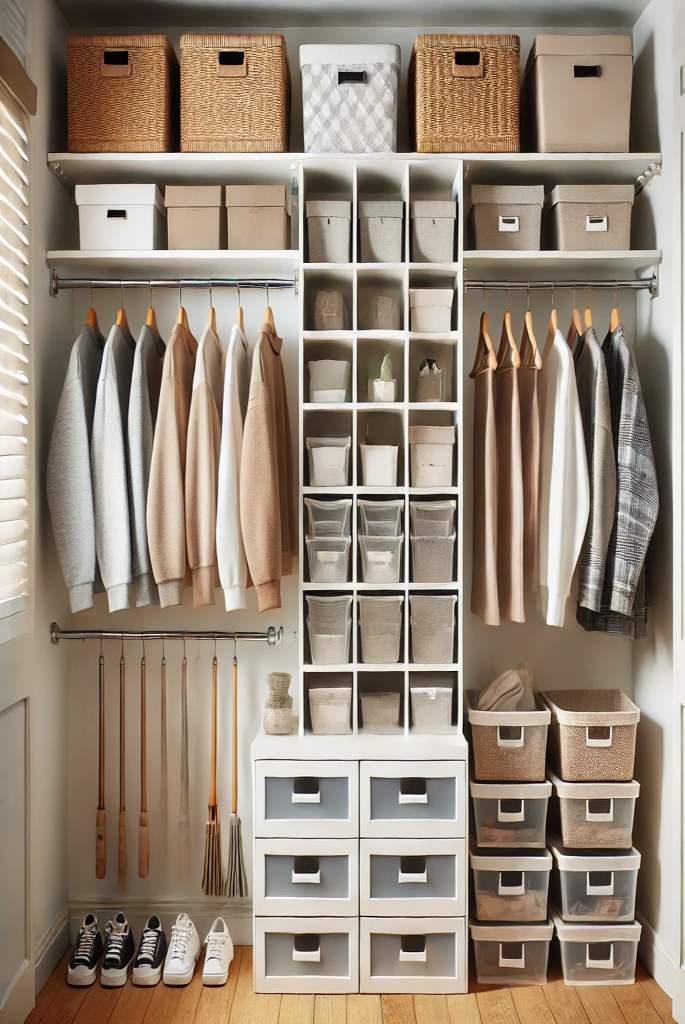 Closet Organization with DIY Dividers