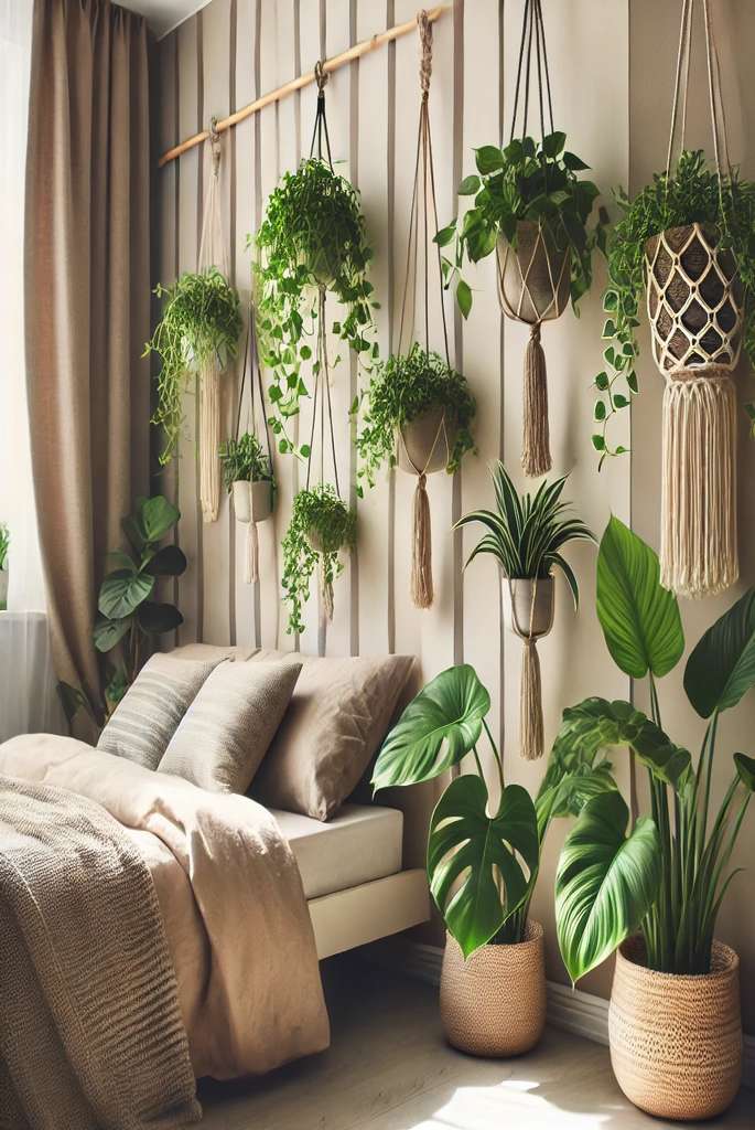 DIY Hanging Planters for a Natural Touch