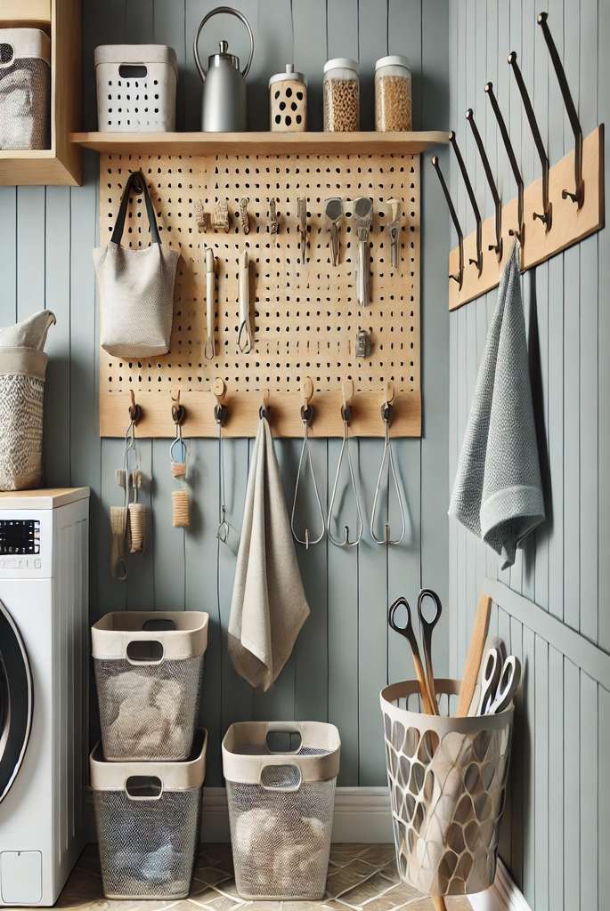 Decorative Hooks and Pegboards